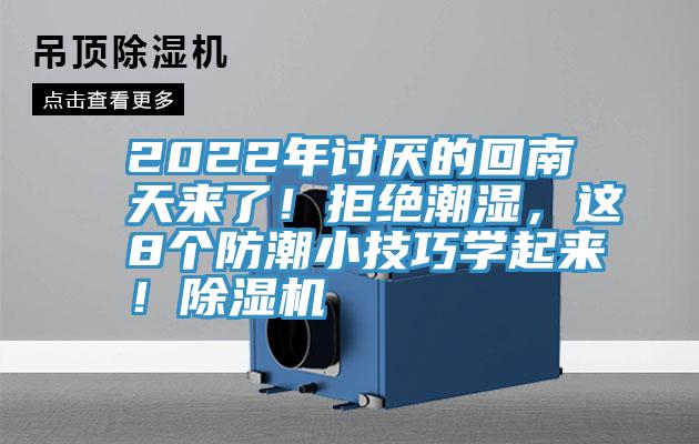 2022年討厭的回南天來了！拒絕潮濕，這8個防潮小技巧學起來！91看片网站