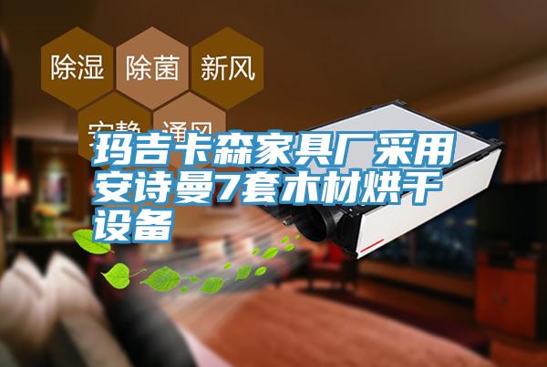 瑪吉卡森家具廠采用91看片免费下载7套木材烘幹設備