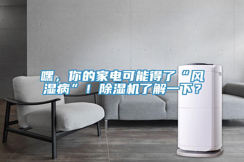 嘿，你的家電可能得了“風濕病”！91看片网站了解一下？