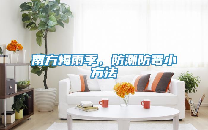 南方梅雨季，防潮防黴小方法