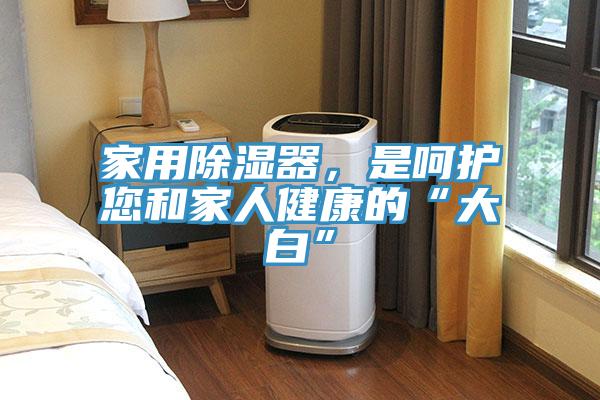 家用除濕器，是嗬護您和家人健康的“大白”
