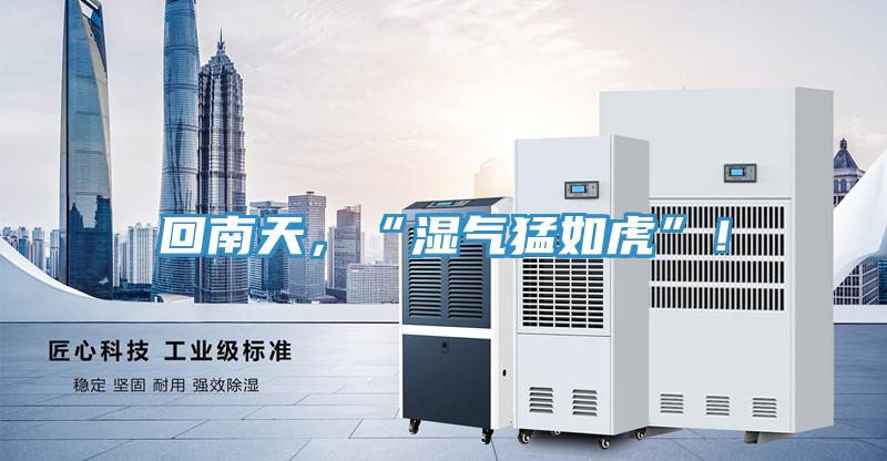 回南天，“濕氣猛如虎”！