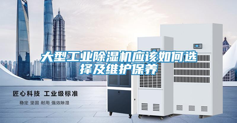 大型工業91看片网站應該如何選擇及維護保養