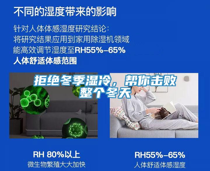 拒絕冬季濕冷，幫你擊敗整個冬天