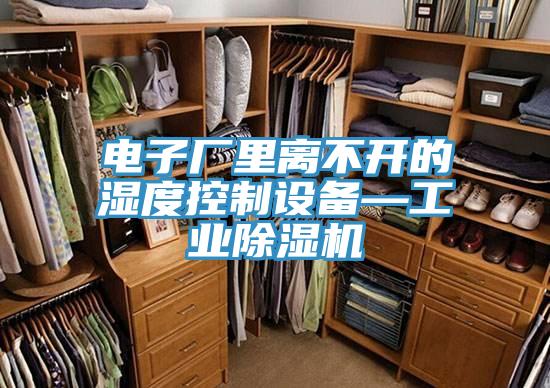 電子廠裏離不開的濕度控製設備—工業91看片网站
