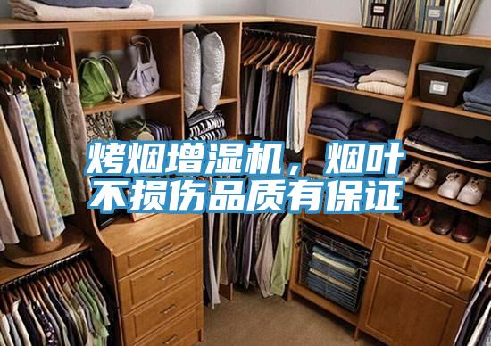 烤煙增濕機，煙葉不損傷品質有保證