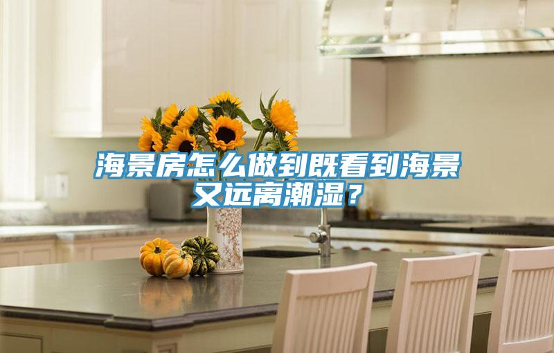 海景房怎麽做到既看到海景又遠離潮濕？