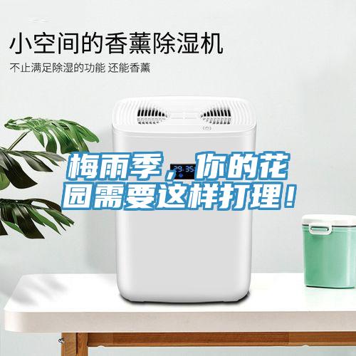 梅雨季，你的花園需要這樣打理！