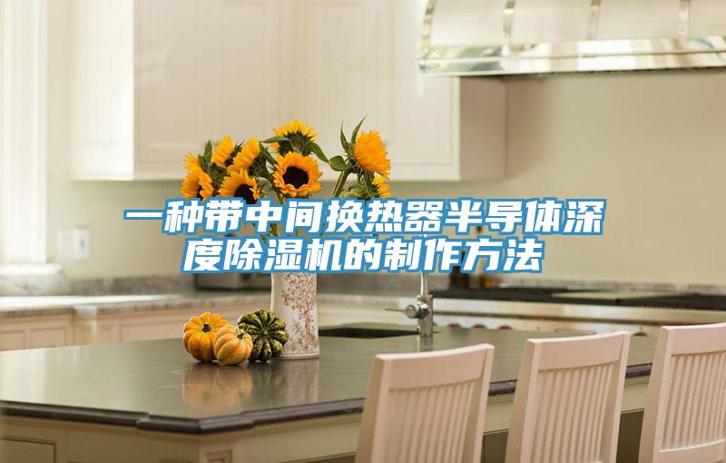 一種帶中間換熱器半導體深度91看片网站的製作方法