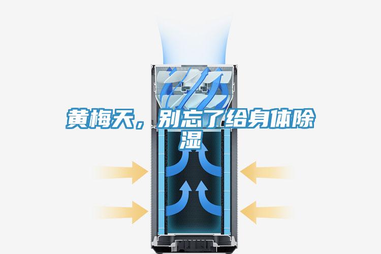 黃梅天，別忘了給身體除濕