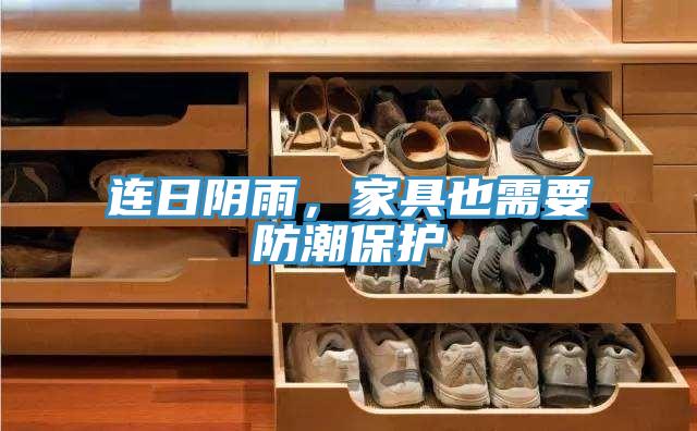 連日陰雨，家具也需要防潮保護
