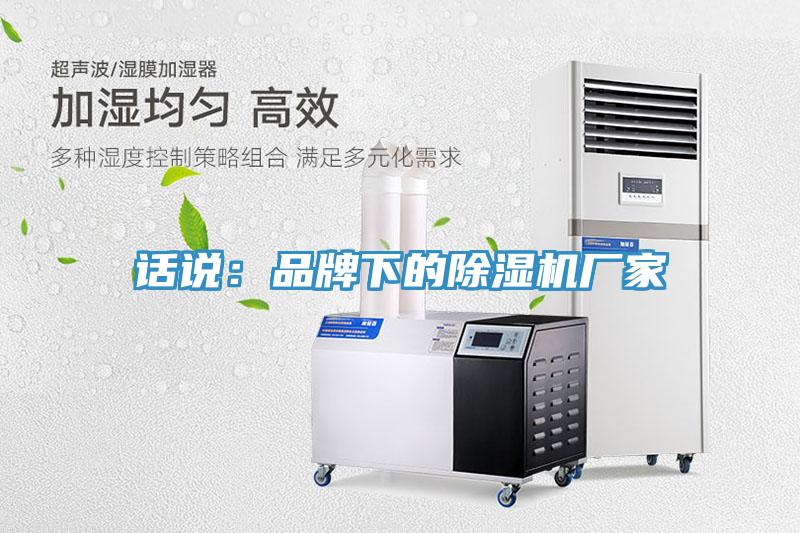 話說：品牌下的91看片网站廠家
