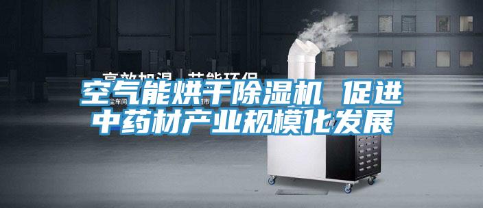 空氣能烘幹91看片网站 促進中藥材產業規模化發展