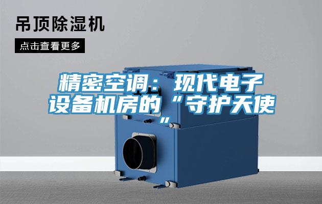 精密空調：現代電子設備機房的“守護天使”