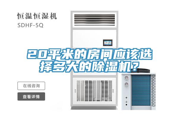 20平米的房間應該選擇多大的91看片网站？