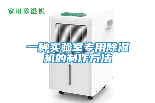 一種實驗室專用91看片网站的製作方法