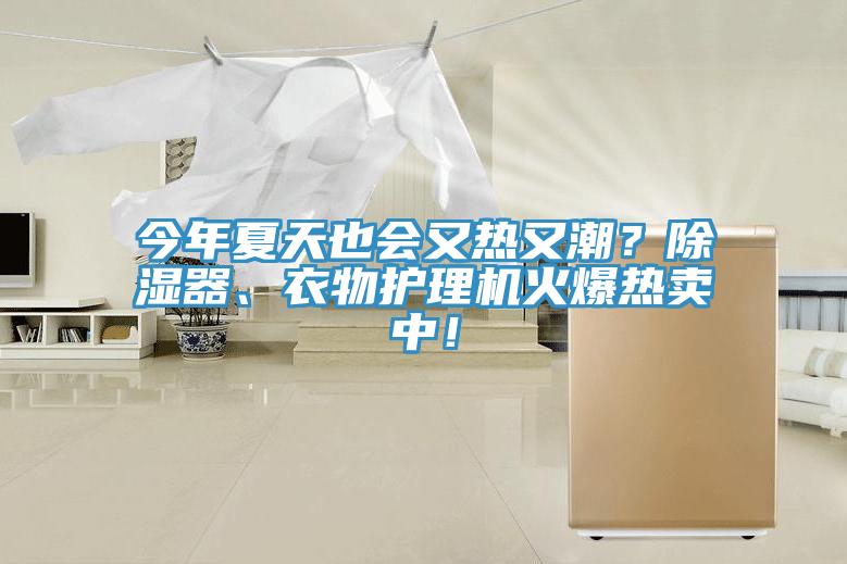 今年夏天也會又熱又潮？除濕器、衣物護理機火爆熱賣中！