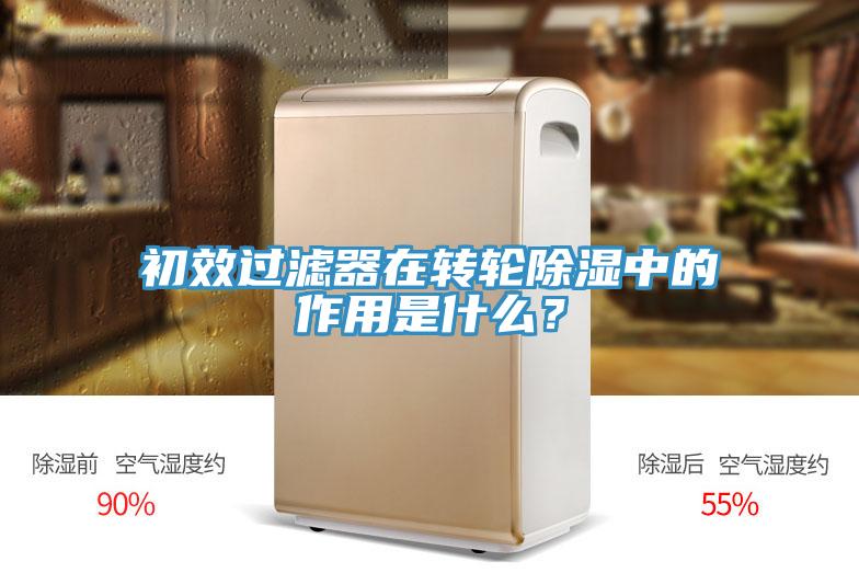 初效過濾器在轉輪除濕中的作用是什麽？