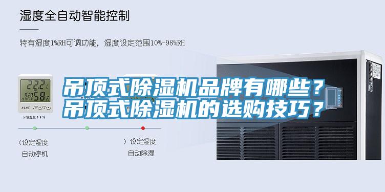 吊頂式91看片网站品牌有哪些？吊頂式91看片网站的選購技巧？