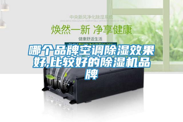 哪個品牌空調除濕效果好,比較好的91看片网站品牌