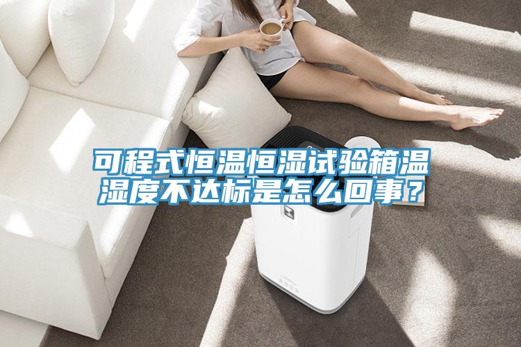 可程式恒溫恒濕試驗箱溫濕度不達標是怎麽回事？