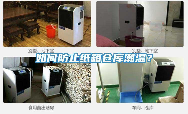 如何防止紙箱倉庫潮濕？