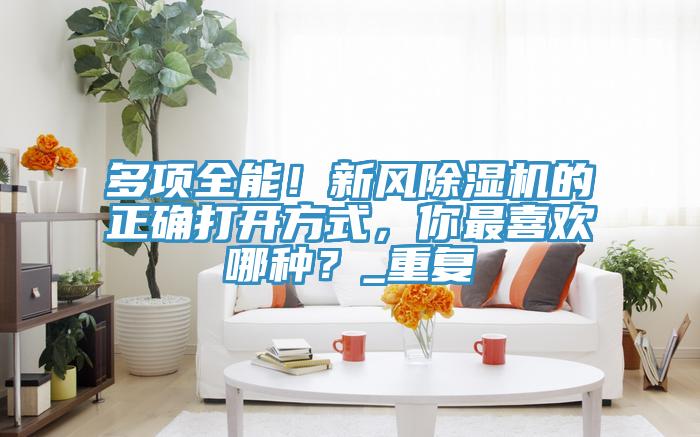 多項全能！新風91看片网站的正確打開方式，你最喜歡哪種？_重複