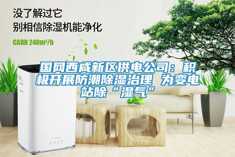 國網西鹹新區供電公司：積極開展防潮除濕治理 為變電站除“濕氣”