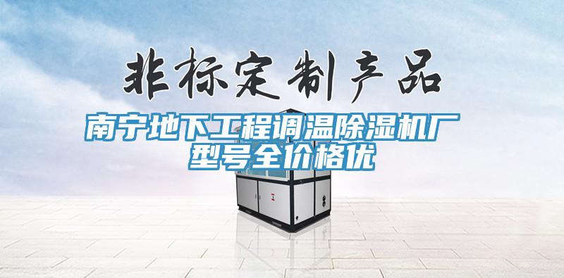 南寧地下工程調溫91看片网站廠 型號全價格優