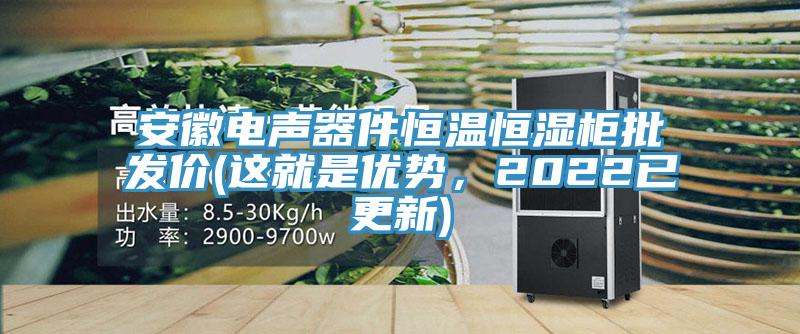 安徽電聲器件恒溫恒濕櫃批發價(這就是優勢，2022已更新)