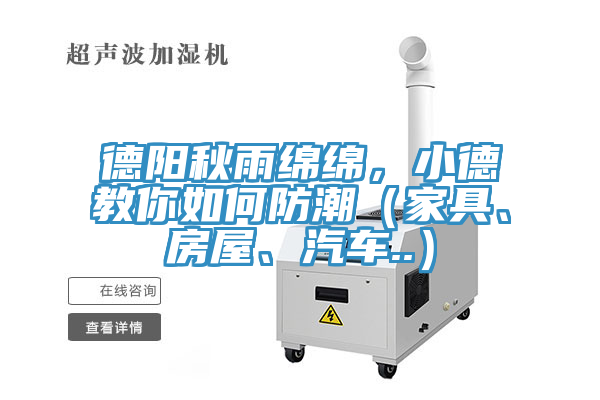 德陽秋雨綿綿，小德教你如何防潮（家具、房屋、汽車..）