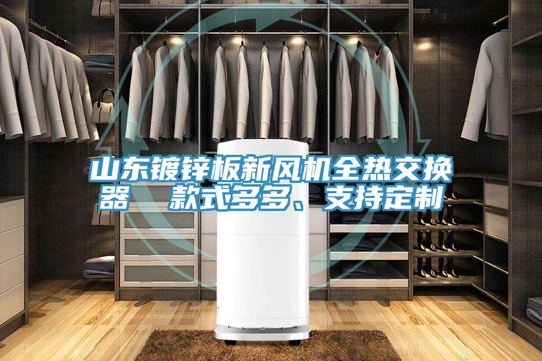 山東鍍鋅板新風機全熱交換器  款式多多、支持定製