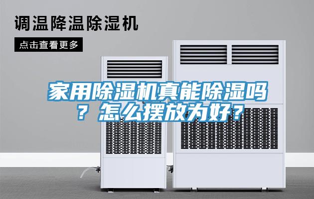 家用91看片网站真能除濕嗎？怎麽擺放為好？