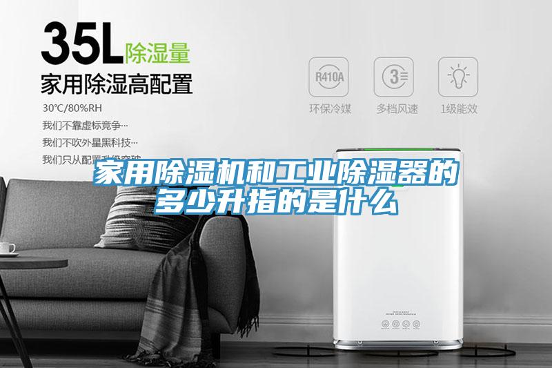 家用91看片网站和工業除濕器的多少升指的是什麽