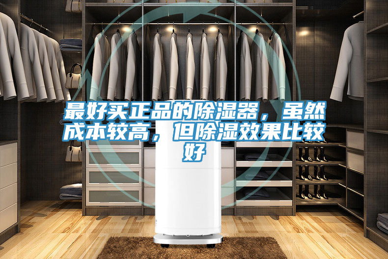 最好買正品的除濕器，雖然成本較高，但除濕效果比較好