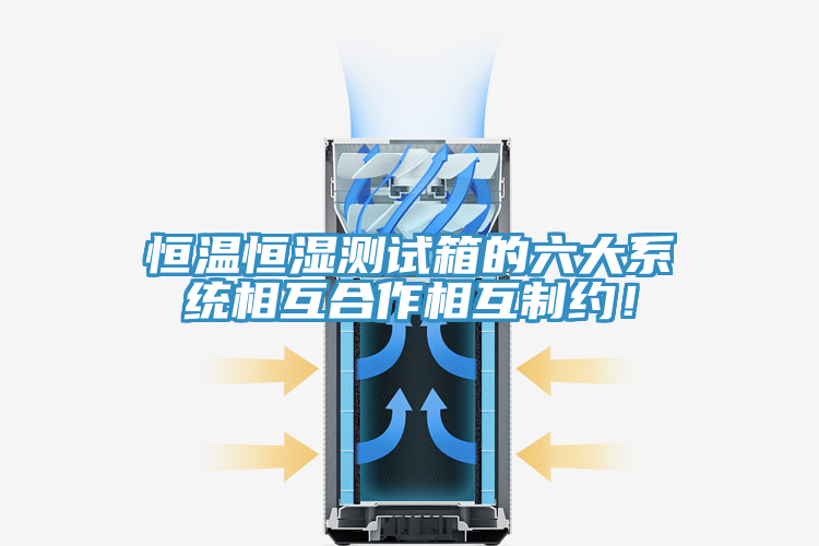 恒溫恒濕測試箱的六大係統相互合作相互製約！