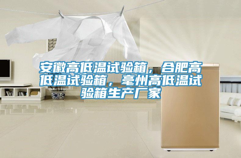 安徽高低溫試驗箱，合肥高低溫試驗箱，毫州高低溫試驗箱生產廠家