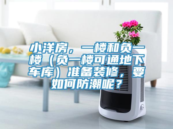 小洋房，一樓和負一樓（負一樓可通地下車庫）準備裝修，要如何防潮呢？