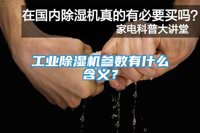 工業91看片网站參數有什麽含義？