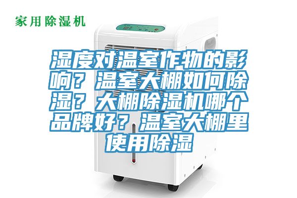 濕度對溫室作物的影響？溫室大棚如何除濕？大棚91看片网站哪個品牌好？溫室大棚裏使用除濕