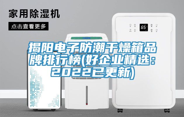 揭陽電子防潮幹燥箱品牌排行榜(好企業精選：2022已更新)