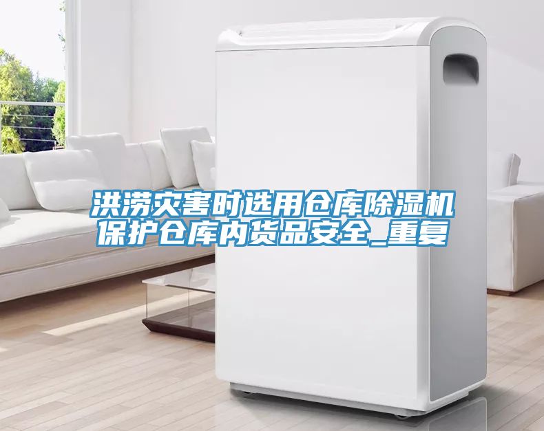 洪澇災害時選用倉庫91看片网站保護倉庫內貨品安全_重複