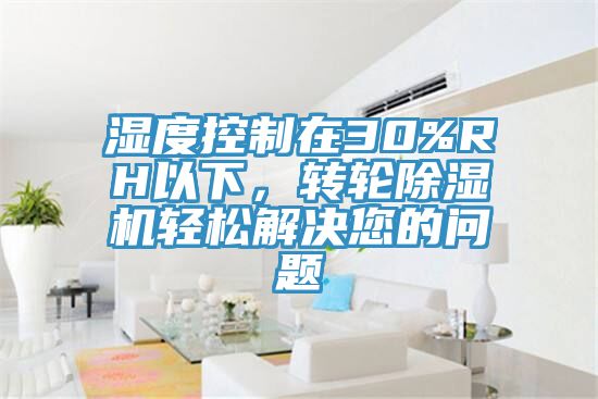 濕度控製在30%RH以下，轉輪91看片网站輕鬆解決您的問題