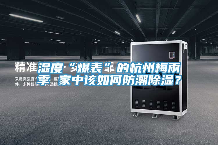 濕度“爆表”的杭州梅雨季 家中該如何防潮除濕？