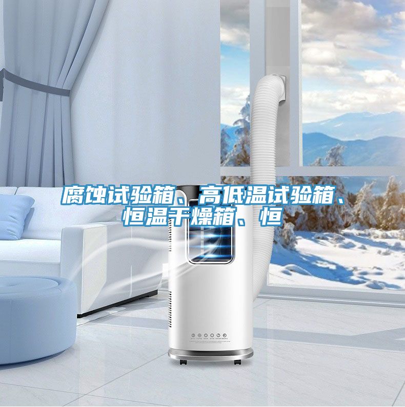 腐蝕試驗箱、高低溫試驗箱、恒溫幹燥箱、恒