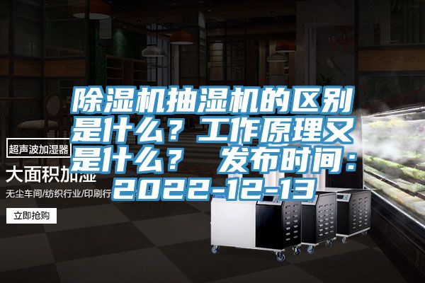 91看片网站抽濕機的區別是什麽？工作原理又是什麽？ 發布時間：2022-12-13